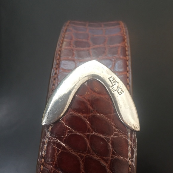 Genuine Alligator Belt by Ralph Lauren
